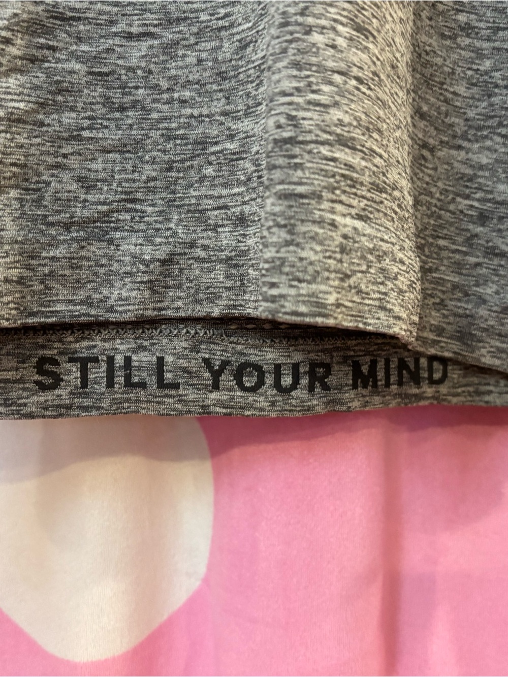 Lululemon Heather Gray Long Sleeve Performance Top - Picture 3 of 4